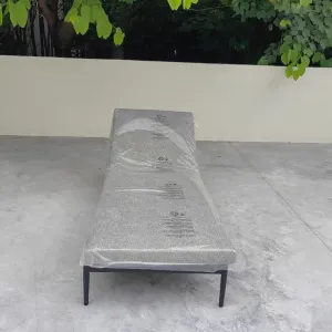 Swimming Pool Beach Furniture Deep Substantial Cushions Daybed Single Aluminum Outdoor Sun Loungers
