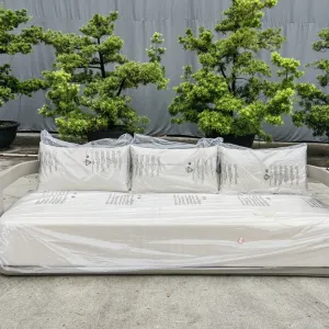 Waterproof Outdoor Leisure Sofa Aluminum Sofa for Garden Terrace Patio Balcony Villa Furniture Sun Protection Pool