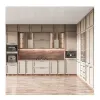 Bulk European Kitchen Cabinet Set Stainless Steel Marble Options Plywood Construction Hinge Drawer Basket Project Solution