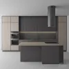 Canada Apartment Project OSB Playwood Kitchen Island Table with Storage Function Integral Kitchen Cabinet Furniture