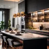 Commercial Modern Metal Modular Sink Base Cabinets with Eco-Friendly Lacquer Finish for Dining and Kitchen Projects