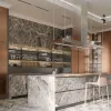 Custom Australia Modern Designed Lacquer Luxury Kitchen Cabinets Sink Base Cabinets Melamine Board Carcase Glass Dining Home Use