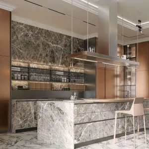 Custom Australia Modern Designed Lacquer Luxury Kitchen Cabinets Sink Base Cabinets Melamine Board Carcase Glass Dining Home Use