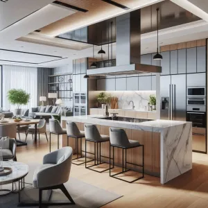 Custom Eco-Friendly Full Sets Kitchen Cabinets Melamine Lacquer Finish Includes Sink Base Cabinets Drawer Glass Dining Hospital