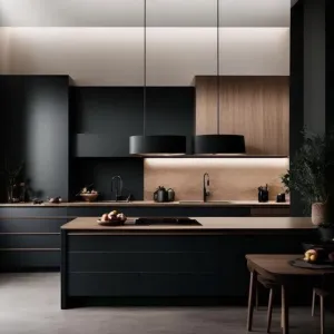 Custom European Modern Lacquer Kitchen Cabinets Stainless Steel Sink Particleboard Carcase for Home Use for Apartment Projects
