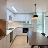 Custom Kitchen Cabinet with Plywood and Melamine Finish for Bulk Projects
