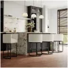 Custom Luxury Minimalist Complete Kitchen Cabinet Sets Lacquer Finish Glass for Dining for Villa Apartment Bulk Procurement