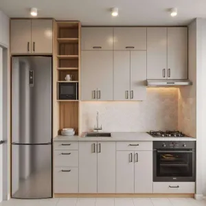 Custom PET Kitchen Cabinet Solutions for Apartment Hotel Real Estate Developer Bulk Projects