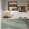 Custom PET Kitchen Cabinets Factory Direct Supply for Apartment Hotel Residential Bulk Construction Projects