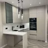 Custom Particleboard Kitchen Cabinet for Developer Bulk Housing and Real Estate Projects