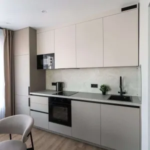 Custom Particleboard Kitchen Cabinets for Apartment Projects Factory Direct Supplier for Contractors and Developers