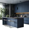 Custom Plywood Island Kitchen Cabinets Complete Sets for Modern Hotel Canada Apartment Project