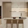 Custom Small Modular Modern Glass Kitchen Cabinets with Sink Base All-in-One Kitchen Unit for Home Apartments and Dining