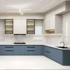 Durable PET Kitchen Cabinets Factory Direct Supply for Real Estate Development Apartment Hotel Bulk Projects