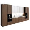 European Style Plywood Complete Kitchen Cabinet Sets with Faucet for Apartment Use-Modern Design
