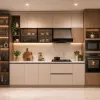 Factory Direct Custom PET Kitchen Cabinet Set for Apartment Villa Hotel Developer Bulk Projects