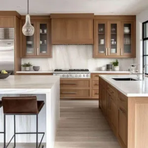 Modern Eco-Friendly Shaker Kitchen Cabinet Lacquer Acrylic Faucet Drawer Slide Hinge Stainless Sink Backsplash Marble Dining