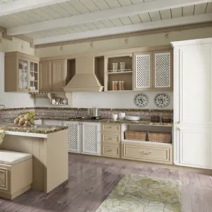 Modern High-end Luxury Customized Solid Wood Shaker Kitchen Cabinets Set with Sink Modural Kitchen Cupboard for Villa Developer