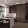 Modern Stylish Modular Eco-Friendly Small Full Kitchen Cupboard Set Durable Trendy Melamine Particleboard MDF Bulk Dining