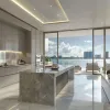 OEM Economical High Gloss Grey White Lacquer MDF Built-in Microwave Kitchen Cabinet Factory Direct for Kitchen Cabinet Projects
