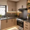 Real Estate Project Kitchen Cabinets Supplier Plywood OSB Particleboard PET Laminated Bulk Construction Solution