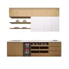 Wholesale Custom Modern Small Modular Kitchen Particleboard MDF Door Island Kitchen Cabinet