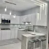 Wholesale Project Kitchen Cabinets for Real Estate Development Plywood Particle Board OSB PET Melamine System