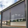 Customized Outdoor Fabric Wind Resistant Electric Roller Blinds and Outdoor Windproof Roller Blinds