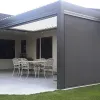 Exterior Waterproof and Windproof Patio Doors Blinds Motorized Outdoor Blinds