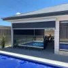 MSJ Smart Outdoor Zip Track Roller Blind Waterproof Exterior Blackout Roller Blinds