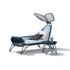 Aluminium Pe Rattan Luxury Outdoor Sun Bed Lounger for Pool Side Swimming Pool