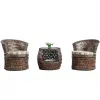 Aluminum PE Rattan Simple Outdoor Chairs Garden Sets Furniture Outdoor Factory
