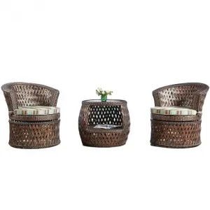 Aluminum PE Rattan Simple Outdoor Chairs Garden Sets Furniture Outdoor Factory