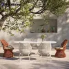 Brighthome Aluminum TPU Rattan Waterproof Garden Furnitures Balcony Patio Outdoor RestaurantDining Chairs Set