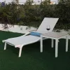 Brighthome Modern Sun Loungers Aluminum Frame Pool Chair for Outdoor Garden Soft Patio Furniture for Hotels Hospitals Villas