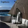 Brighthome Single Seat Hanging Swing Chair Outdoor Villa Garden Patio Park Hanging Swing Chair