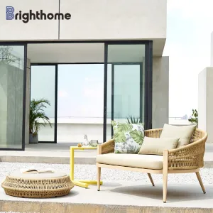Courtyard Aluminium Frame Waterproof Patio Modern Luxury Outdoor Furniture Lounge Garden Sofa Set