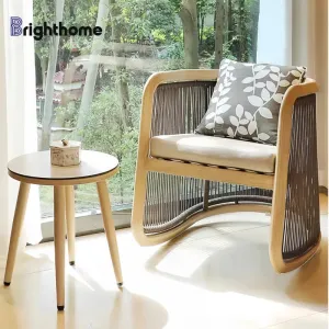 Factory Price Aluminum Rattan Garden Patio Furniture Patio Outdoor Rocking Chair