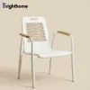Factory Price Aluminum and Rope Waterproof Patio Furniture Garden Outdoor Restaurant Dining Chairs