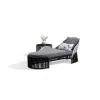 Aluminium Handcraft Leisure Beach Chaise Sun Lounger Sofa Outdoor Garden Furniture Daybeds Rattan Bed