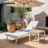 Waterproof Aluminum Outdoor Hotel Beach Swimming Pool Chair Sun Lounger