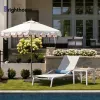 Waterproof Aluminum Patio Garden Furniture Set Outdoor Beach Swimming Pool Chair Sun Loungers