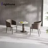 Luxury Aluminium Indoor Coffee Table Chairs Rope Terrace Garden Outdoor Furniture Dining Sets