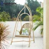 Modern Design Outdoor Hotel Use Patio Swing Chair Courtyard Garden Patio Hanging Swing Chair