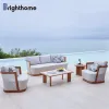 Modern Outdoor Aluminum Sofa Patio Furniture Set Garden Balcony Leisure Outdoor Furniture Sofa Set
