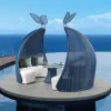 New Design Aluminium Wicker Leisure Outdoor Furniture Tent Ocean Mediterranean Luxury Modern Style Sectional Sofa