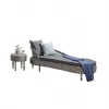 New Design Hotel Outdoor Beach Leisure Sunlounger Pe Rattan Wicker Sofa Daybed
