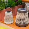 New Home Furniture Decor Rope Aluminum Patio Outdoor Garden Led Solar Lights