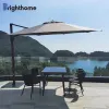 Rope Weaving Commercial Courtyard Outdoor Dining Furniture Modern Outdoor Dinning Table Set