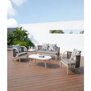 Terrace Luxury Style Garden Courtyard Waterproof Aluminium Modern Patio Furniture Outdoor Sofa